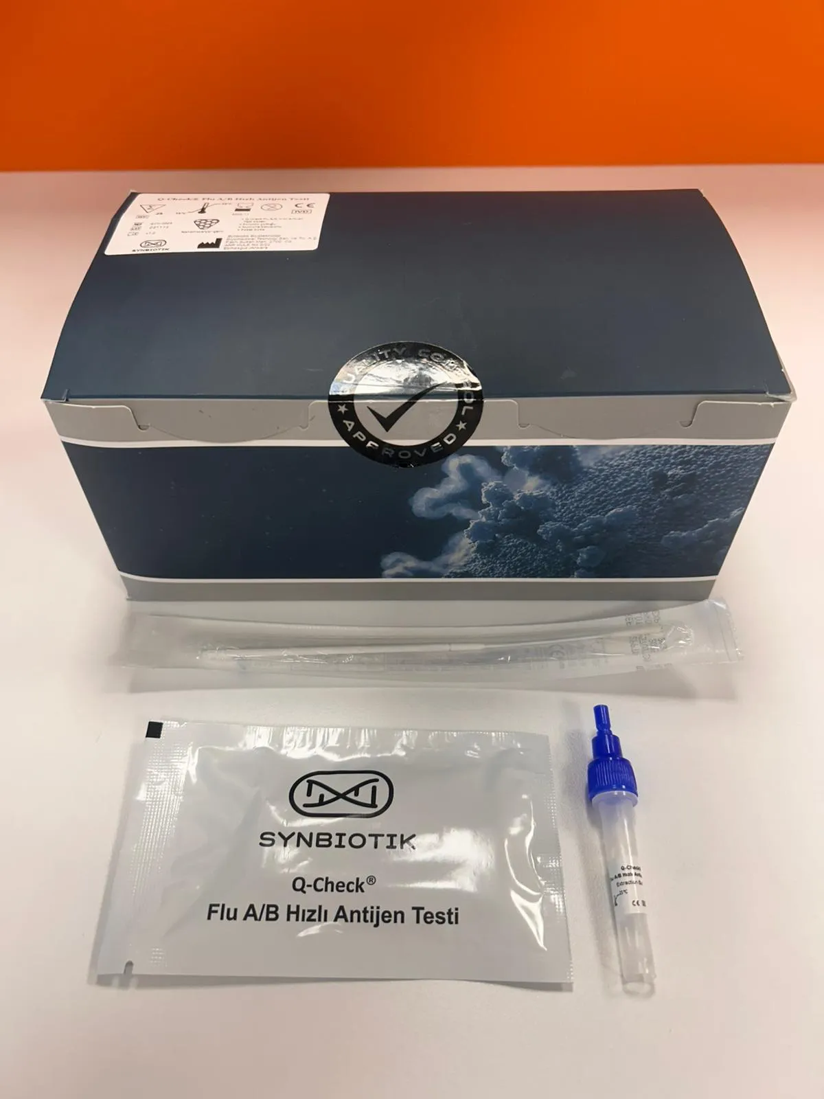 Q-Check Flu A/B Hızlı Antijen Testi