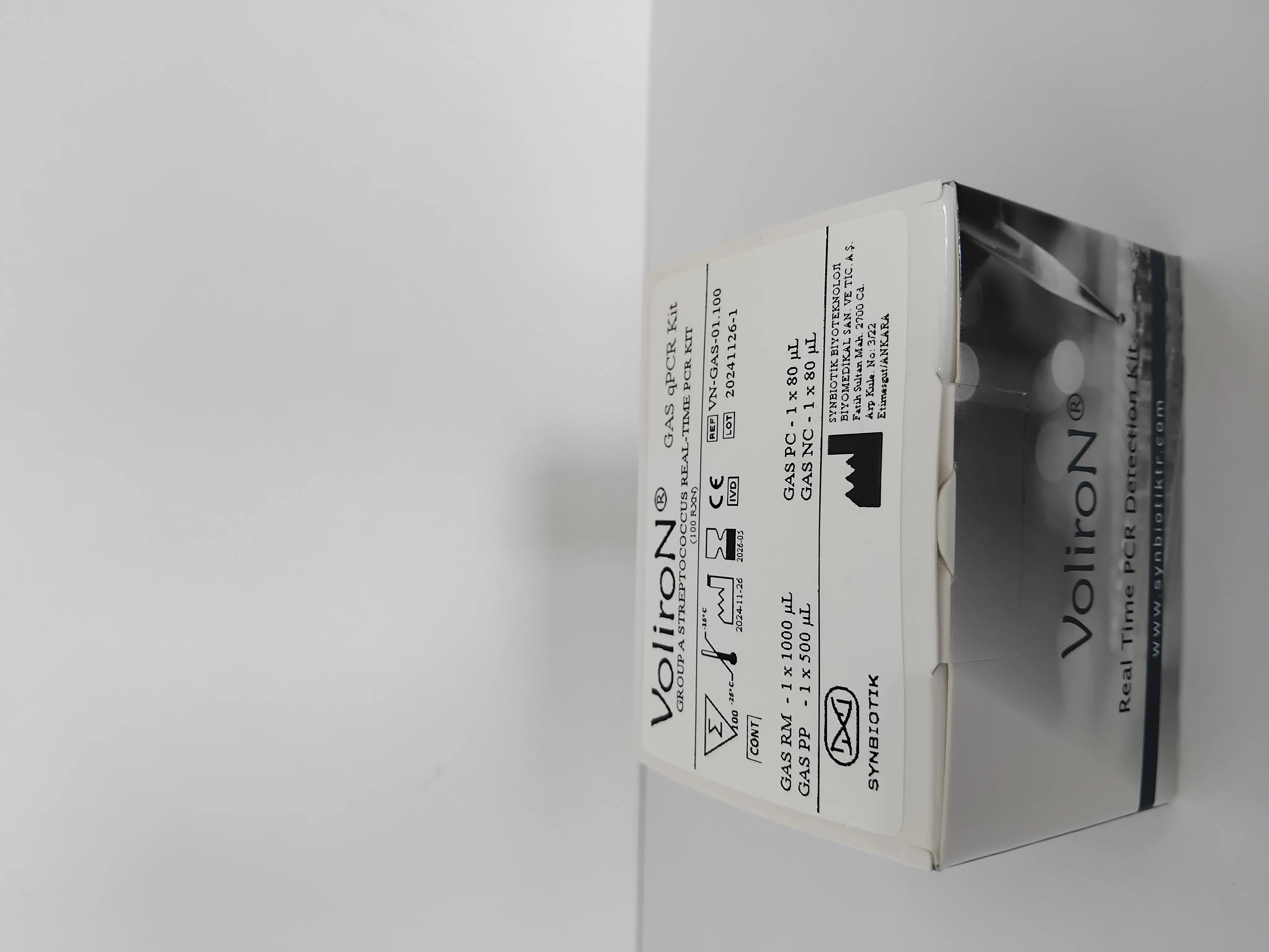 Voliron Group A Streptococcus qPCR Kiti